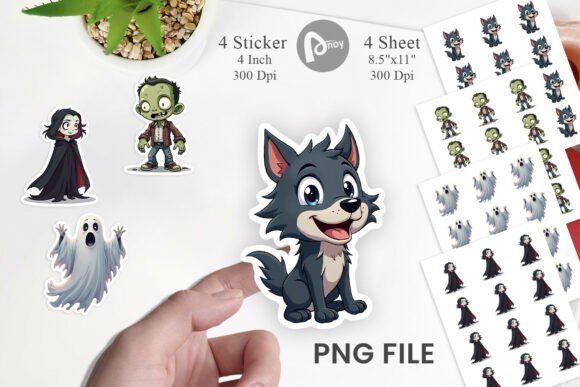 Download Gothic Character Sticker Pack - Sticker Collection