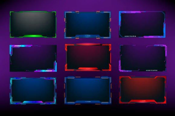 Download Twitch Stream Overlay Package - Stream overlay Collection