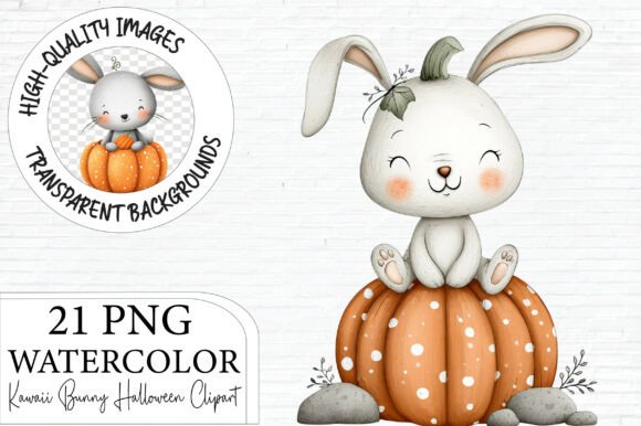 Download Bunny Halloween Clipart Bundle - Premium Bundle
